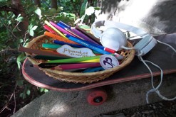 pastelková kresba formátu A2