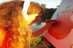 pastelková kresba formátu A2