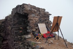 pastelková kresba formátu A2