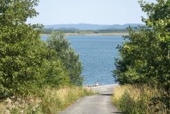 Jezero Milada - červenec 2022