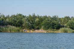 Pískovna Dobříň - červenec 2022