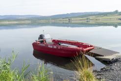 Jezero Milada - červenec 2022