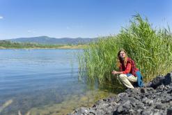 Jezero Milada - červenec 2022