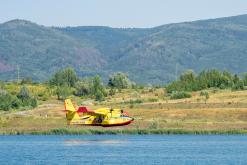 Jezero Milada - červenec 2022