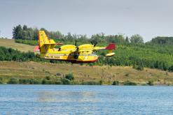 Jezero Milada - červenec 2022