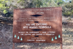 Akamas NP - Prodloužený víkend po Kypru (listopad 2023)