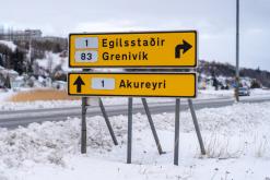 Akureyri - Prodloužený víkend po Islandu (únor 2024)