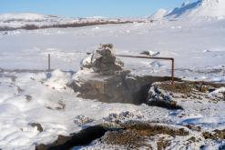 Mývatn - Prodloužený víkend po Islandu (únor 2024)