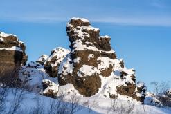 Mývatn - Prodloužený víkend po Islandu (únor 2024)