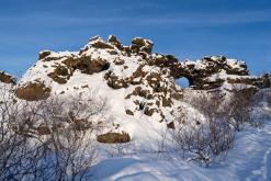 Mývatn - Prodloužený víkend po Islandu (únor 2024)