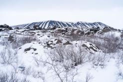Mývatn - Prodloužený víkend po Islandu (únor 2024)