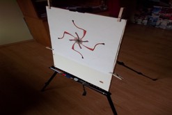 pastelková kresba formátu A2