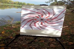 pastelková kresba formátu A2