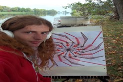 pastelková kresba formátu A2