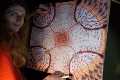 pastelková kresba formátu A2