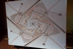 pastelková kresba formátu A2