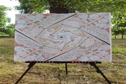 pastelková kresba formátu A2