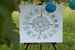 pastelková kresba formátu A2