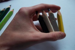 pastelková kresba formátu A2