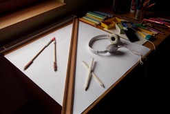 pastelková kresba formátu A2