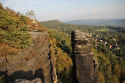 Tiské skály - září 2014