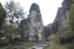 Tiské skály - září 2014