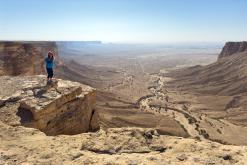 pohoří Tuwaiq - Týden po Saudské Arábii (prosinec 2024)