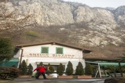 Komské jezero - leden 2017