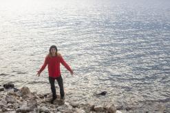 Komské jezero - leden 2017