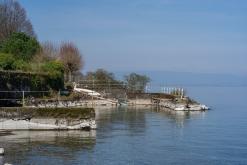 Saint-Gingolph, Ženevské jezero - Víkend v Alpách (březen 2025)