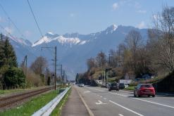 Saint-Gingolph, Ženevské jezero - Víkend v Alpách (březen 2025)
