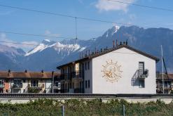 Villeneuve, Ženevské jezero - Víkend v Alpách (březen 2025)