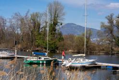 Villeneuve, Ženevské jezero - Víkend v Alpách (březen 2025)