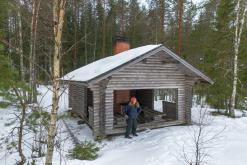 Helvetinjärvi - Prodloužený víkend po Finsku (únor 2025)