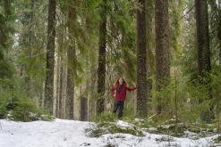 Helvetinjärvi - Prodloužený víkend po Finsku (únor 2025)