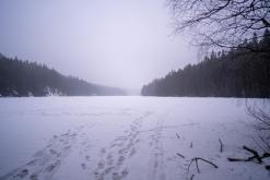 Helvetinjärvi - Prodloužený víkend po Finsku (únor 2025)