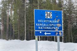 Helvetinjärvi - Prodloužený víkend po Finsku (únor 2025)