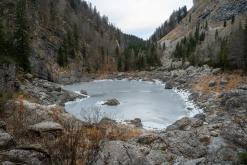 Črno jezero - Prodloužený víkend po Slovinsku (prosinec 2024)