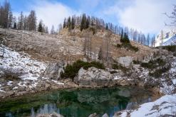Dvojno jezero - Prodloužený víkend po Slovinsku (prosinec 2024)
