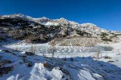 Jezero v Ledvicah - Prodloužený víkend po Slovinsku (prosinec 2024)