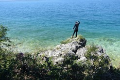 výhled do dálky, Garda, Lago di Garda