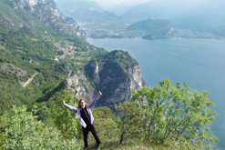 přechod horami z Riva del Garda do Limone sul Garda, Lago di Garda // Crossing the mountains