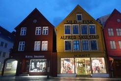 typické dřevěné domky / centrum, Bergen